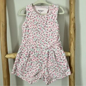 Juicy Couture Kids Floral Print Romper